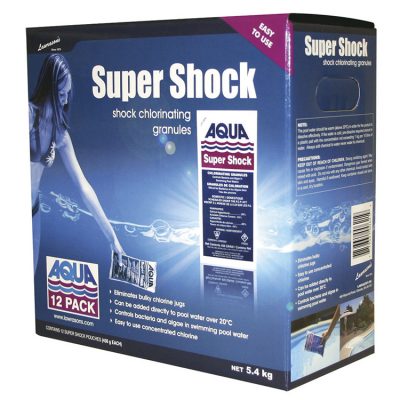 Aqua Super Shock 12 Pack Pouches - Total Tech Pools Oakville