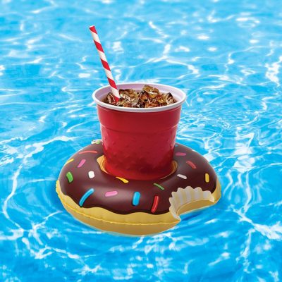 Inflatable Donut Drink Holder 8" - Total Tech Pools Oakville