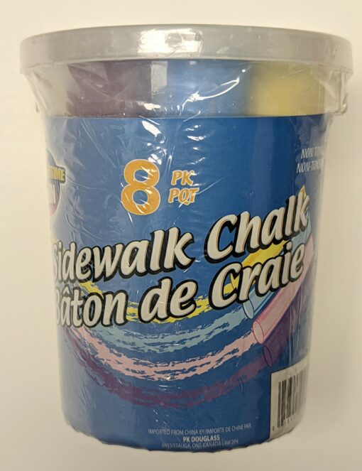 Sidewalk Chalk Pack Of 8 - Total Tech Pools Oakville
