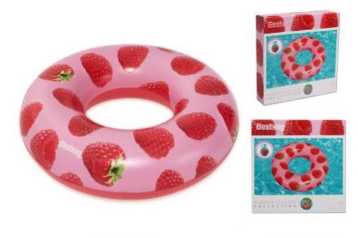 47" Raspberry Scented Pool Ring - Total Tech Pools Oakville