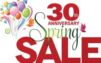 30th Annual Spring Sale – Save On Pool Supplies, Equipment, Toys, and More!