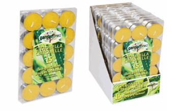 Citronella Tealights 15 Pack - Total Tech Pools Oakville