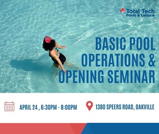 Get Ready to Make a Splash This Summer With Our Basic Pool Operations & Opening Seminar!